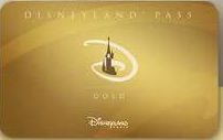 Visuel officiel du Disneyland Pass Gold