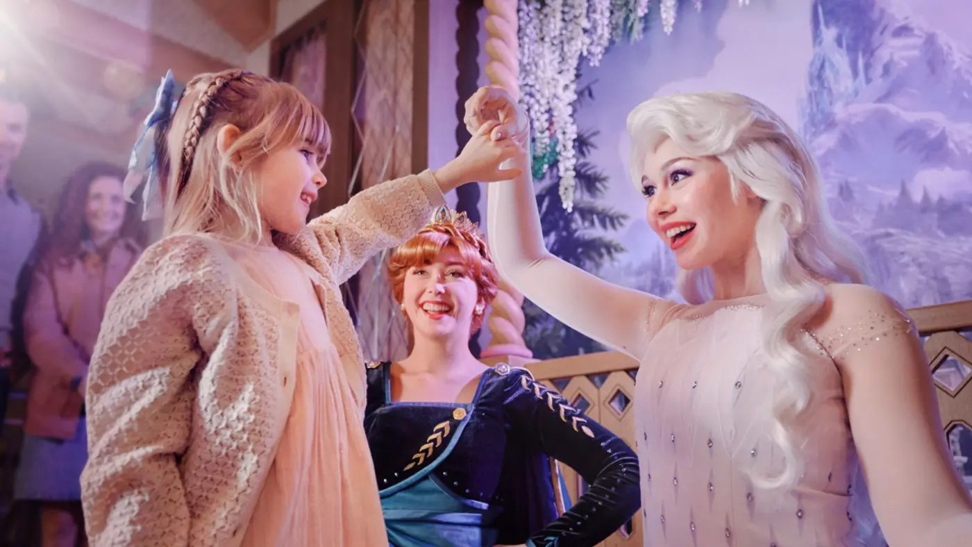 Rencontre Royale avec Anna et Elsa